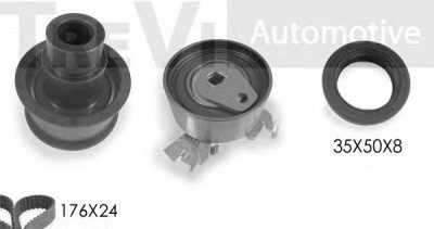 TREVI AUTOMOTIVE kd1071s -  Комплект ремня ГРМ